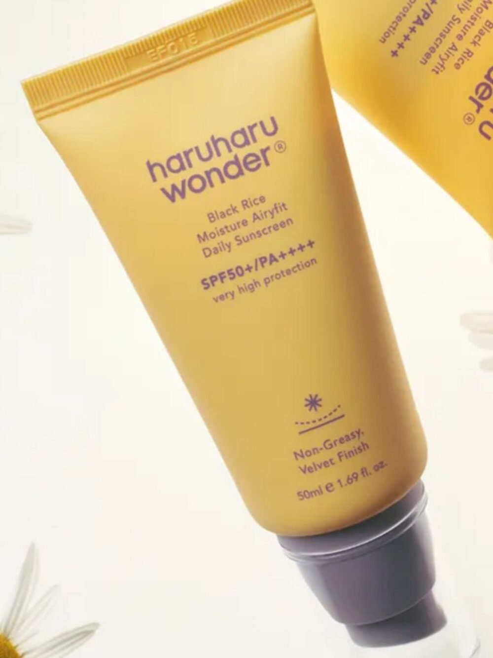 NIB haruharu wonder - Black Rice Moisture Airyfit Sunscreen